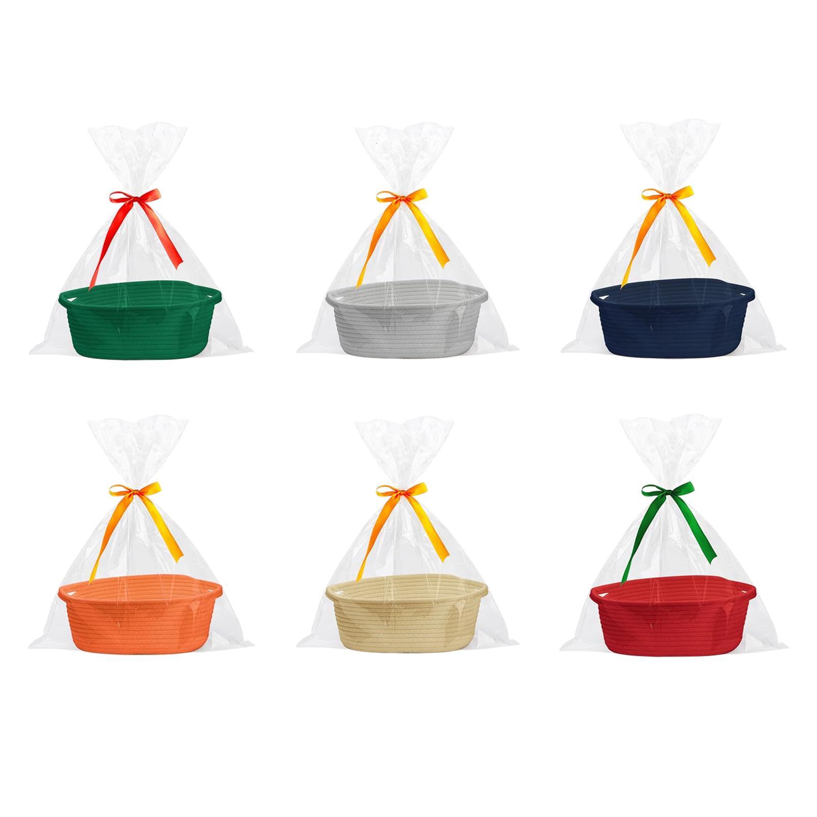 Baby Food Dogs - ตะกร้าเชือกฝ้ายอเนกประสงค์แบบพกพา สำหรับใส่อาหาร ผ้าเช็ดตัว เครื่องสำอาง ของใช้เด็ก ของเล่นสุนัข