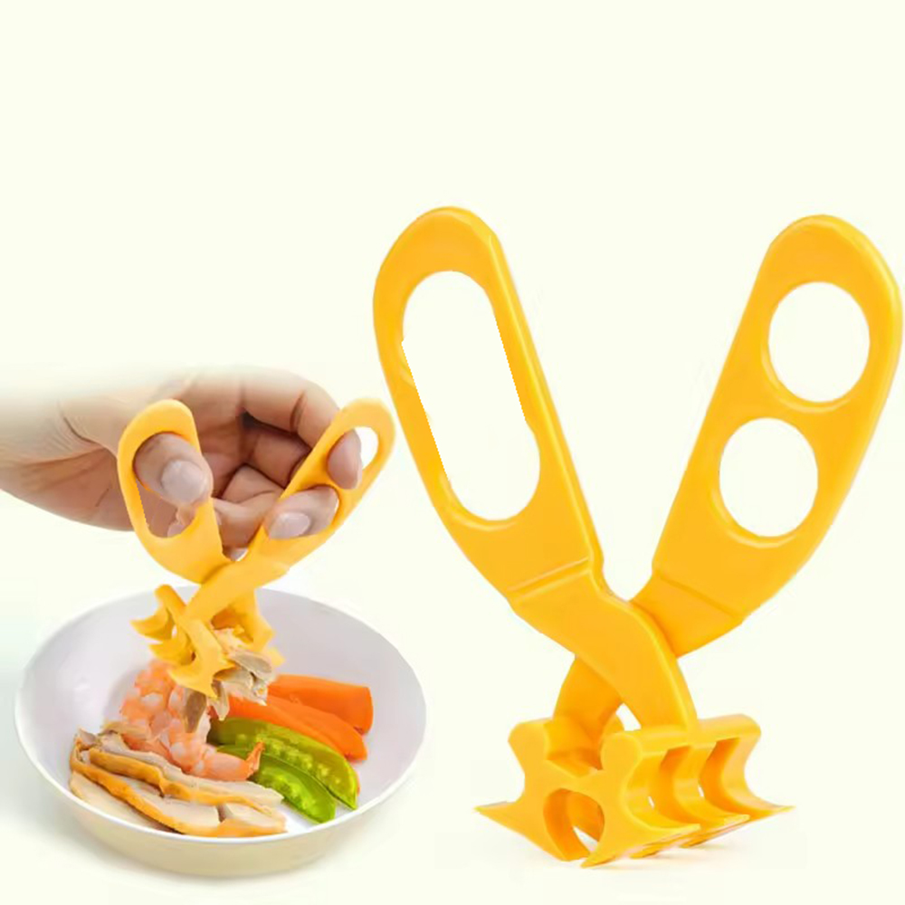 Baby Food Scissors - อาหารเด็กกรรไกรสำหรับเด็กพร้อมเคสสำหรับเดินทางกรรไกรทำครัวอาหารพร้อมล็อคนิรภัยเครื่องตัดอาหารเด็กปราศจาก BPA