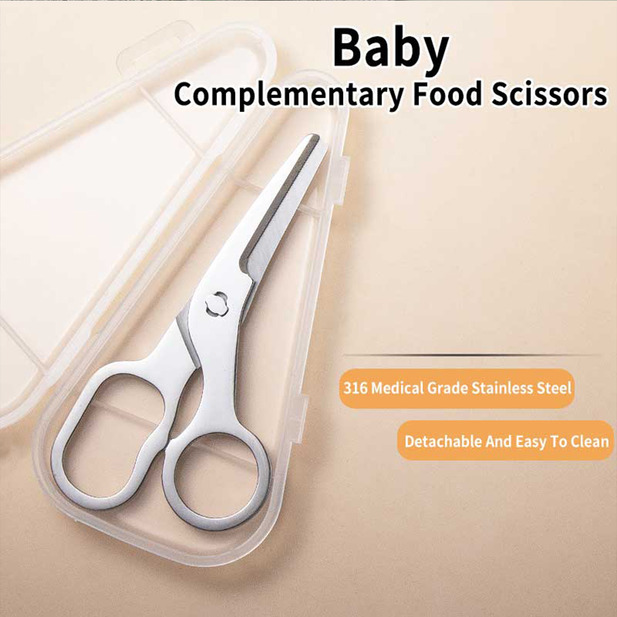 กรรไกรตัดอาหารอเนกประสงค์, กรร - Baby Food Scissors บทวิจารณ์และราคา