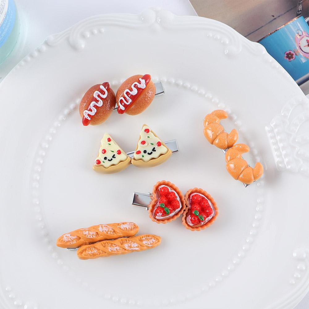 กิ๊บติดผมรูปพิซซ่า ฮอทดอก น่าร - Baby Food Dogs บทวิจารณ์และราคา