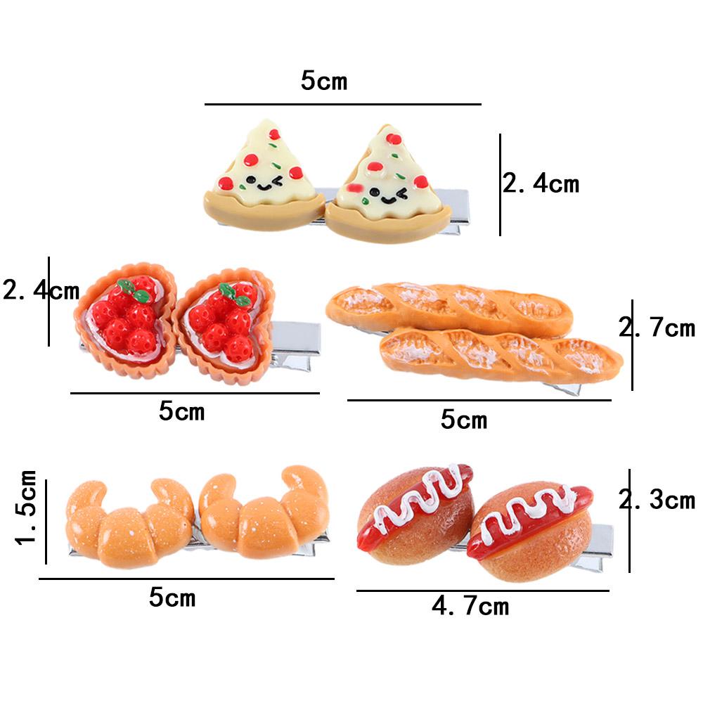 กิ๊บติดผมรูปพิซซ่า ฮอทดอก น่าร - Baby Food Dogs บทวิจารณ์และราคา
