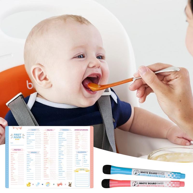 Baby First Foods Checklist แม่ - Baby Food Journal บทวิจารณ์และราคา