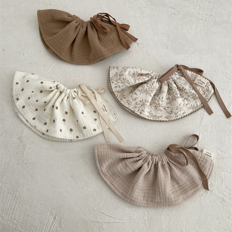 4 ชั้นผ้าฝ้ายผ้ากันเปื้อนเด็กเ - Baby Food Apron บทวิจารณ์และราคา