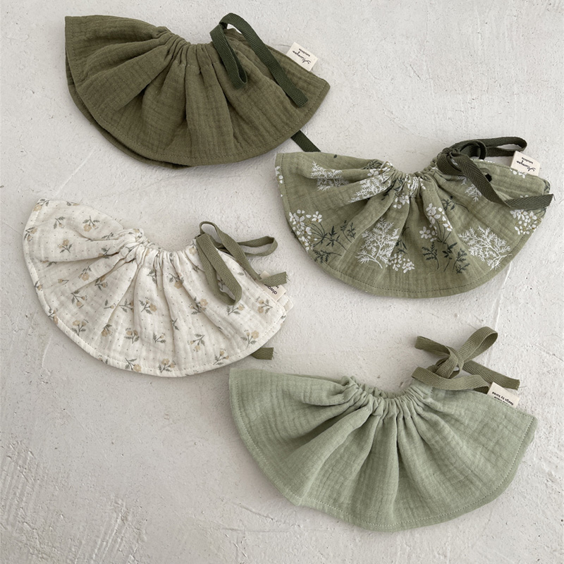 4 ชั้นผ้าฝ้ายผ้ากันเปื้อนเด็กเ - Baby Food Apron บทวิจารณ์และราคา