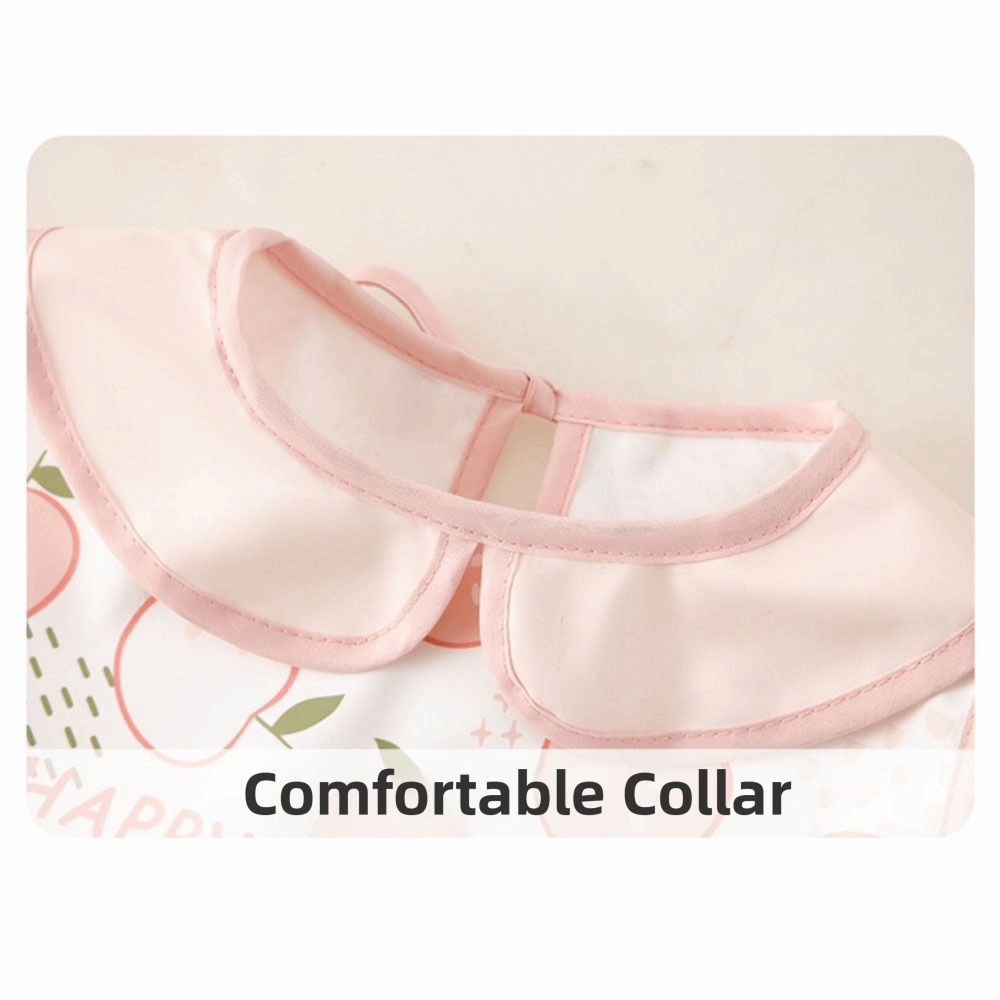 ผ้ากันเปื้อนเด็กแขนสั้นแบบไม่ม - Baby Food Apron บทวิจารณ์และราคา