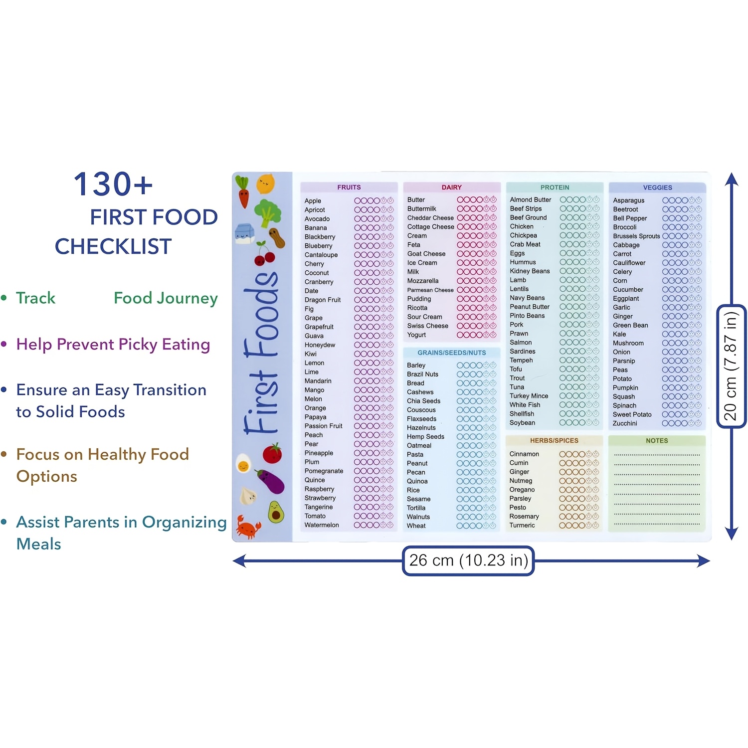 แผ่นบันทึกอาหารสำหรับเด็กทารก, - Baby Food Journal บทวิจารณ์และราคา