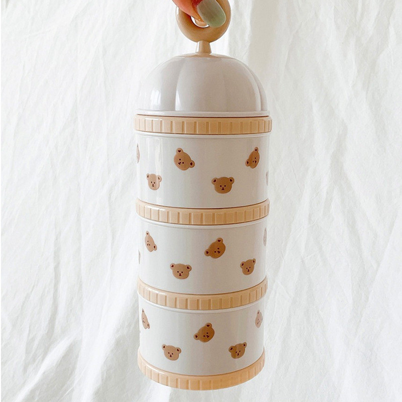 หมีน่ารักกล่องนมผงอุปกรณ์เสริม - Baby Food Ideas บทวิจารณ์และราคา