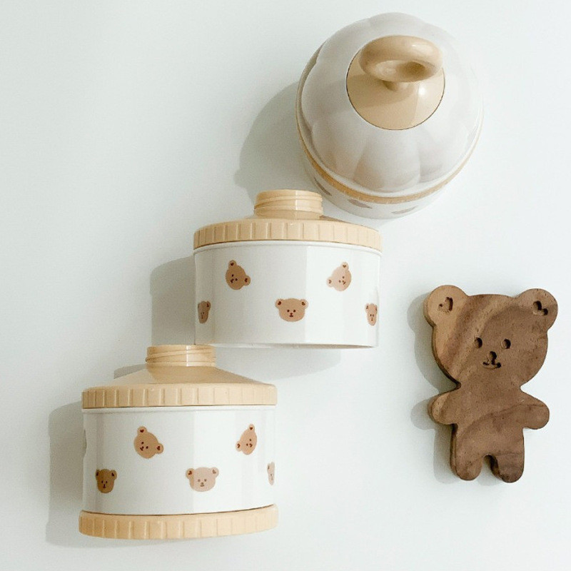 หมีน่ารักกล่องนมผงอุปกรณ์เสริม - Baby Food Ideas บทวิจารณ์และราคา