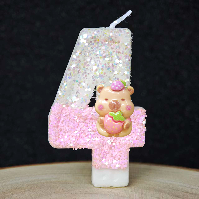 เทียนคาปิบาร่าใหม่ ตกแต่งเค้ก  - Baby Food Ideas บทวิจารณ์และราคา