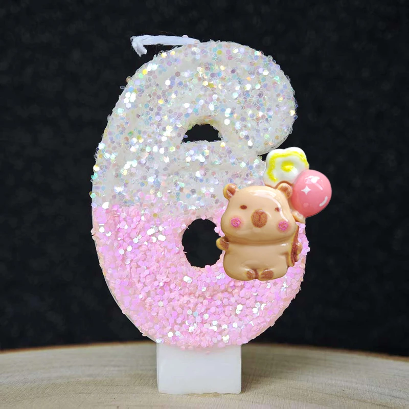 เทียนคาปิบาร่าใหม่ ตกแต่งเค้ก  - Baby Food Ideas บทวิจารณ์และราคา