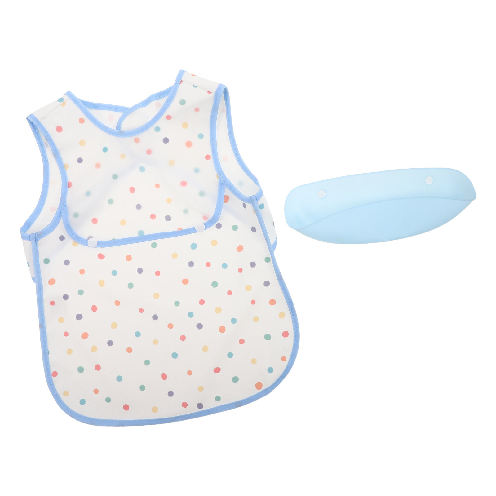 ผ้ากันเปื้อนเด็กเล็กพร้อมกระเป - Baby Food Apron บทวิจารณ์และราคา