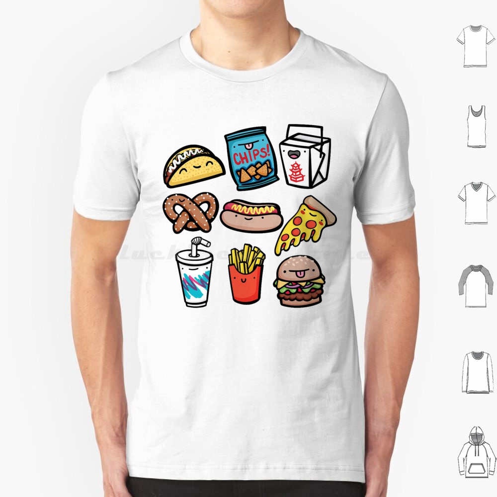 เสื้อยืดเด็กและผู้ใหญ่ลายอาหาร - Baby Food Dogs บทวิจารณ์และราคา