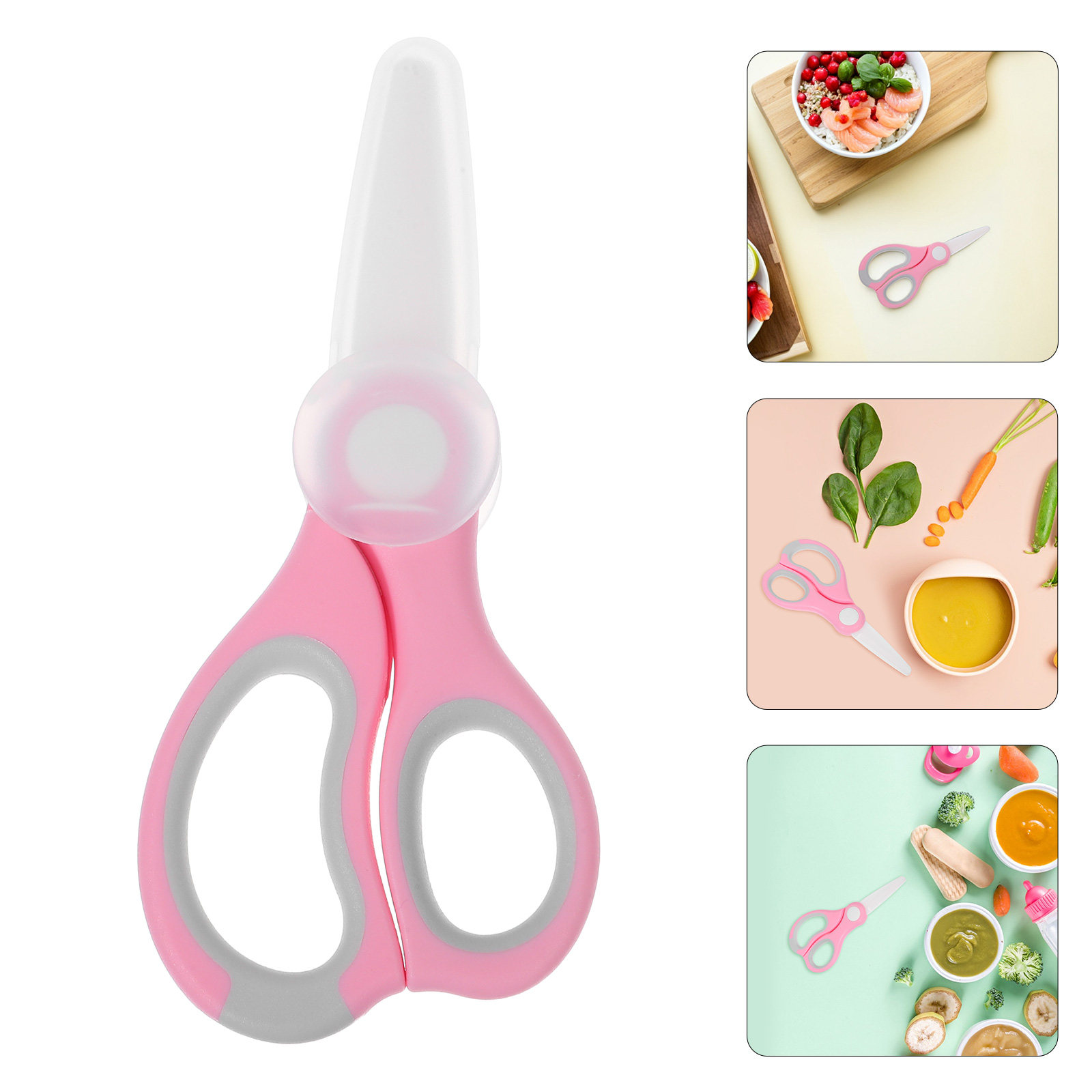 กรรไกรเซรามิกพกพาสำหรับเด็ก ด้ - Baby Food Scissors บทวิจารณ์และราคา