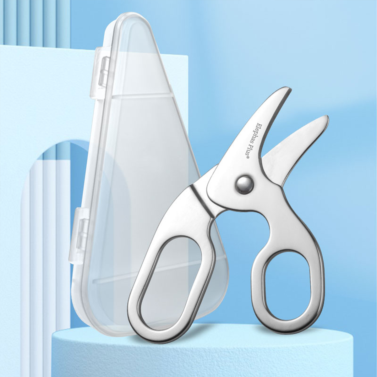 กรรไกรตัดอาหารเด็กเพื่อความปลอ - Baby Food Scissors บทวิจารณ์และราคา