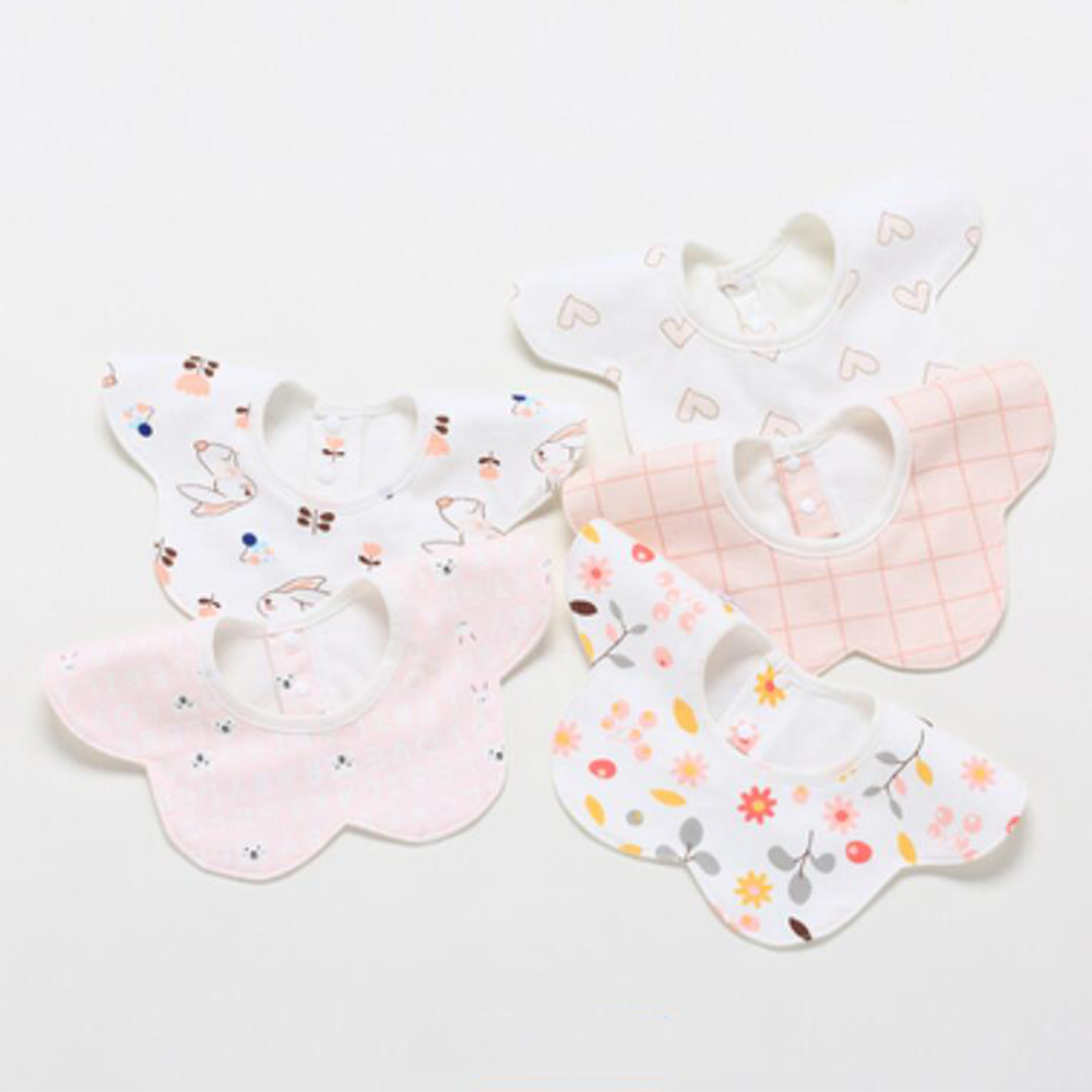 5 ชิ้น/ล็อตผ้ากันเปื้อนเด็กกัน - Baby Food Apron บทวิจารณ์และราคา