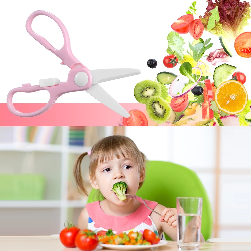 3 in 1 อุปกรณ์สําหรับแม่และเด็ - Baby Food Scissors บทวิจารณ์และราคา