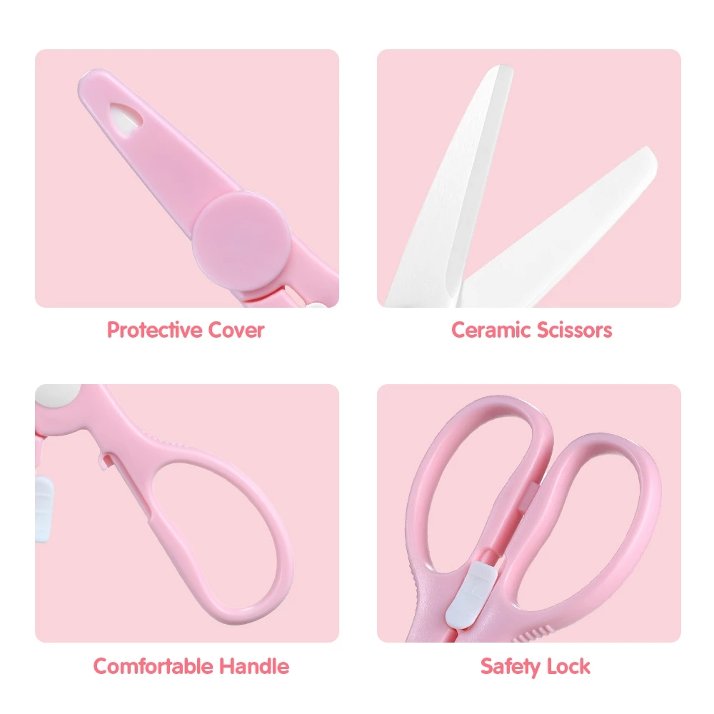 3 in 1 อุปกรณ์สําหรับแม่และเด็ - Baby Food Scissors บทวิจารณ์และราคา