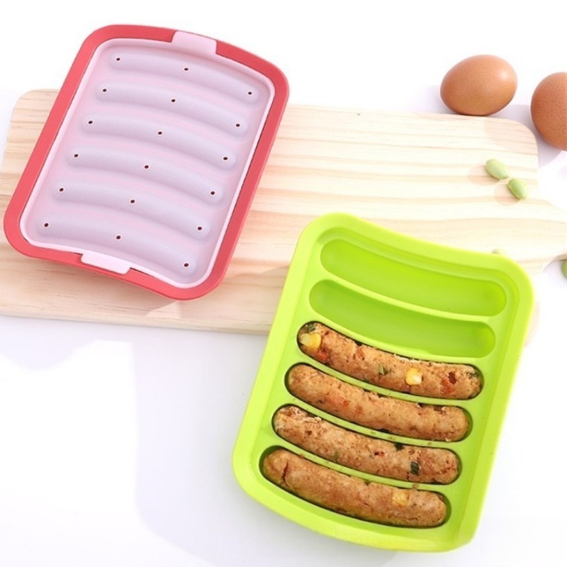 แม่พิมพ์ไส้กรอกซิลิโคนเกรดอาหา - Baby Food Dogs บทวิจารณ์และราคา