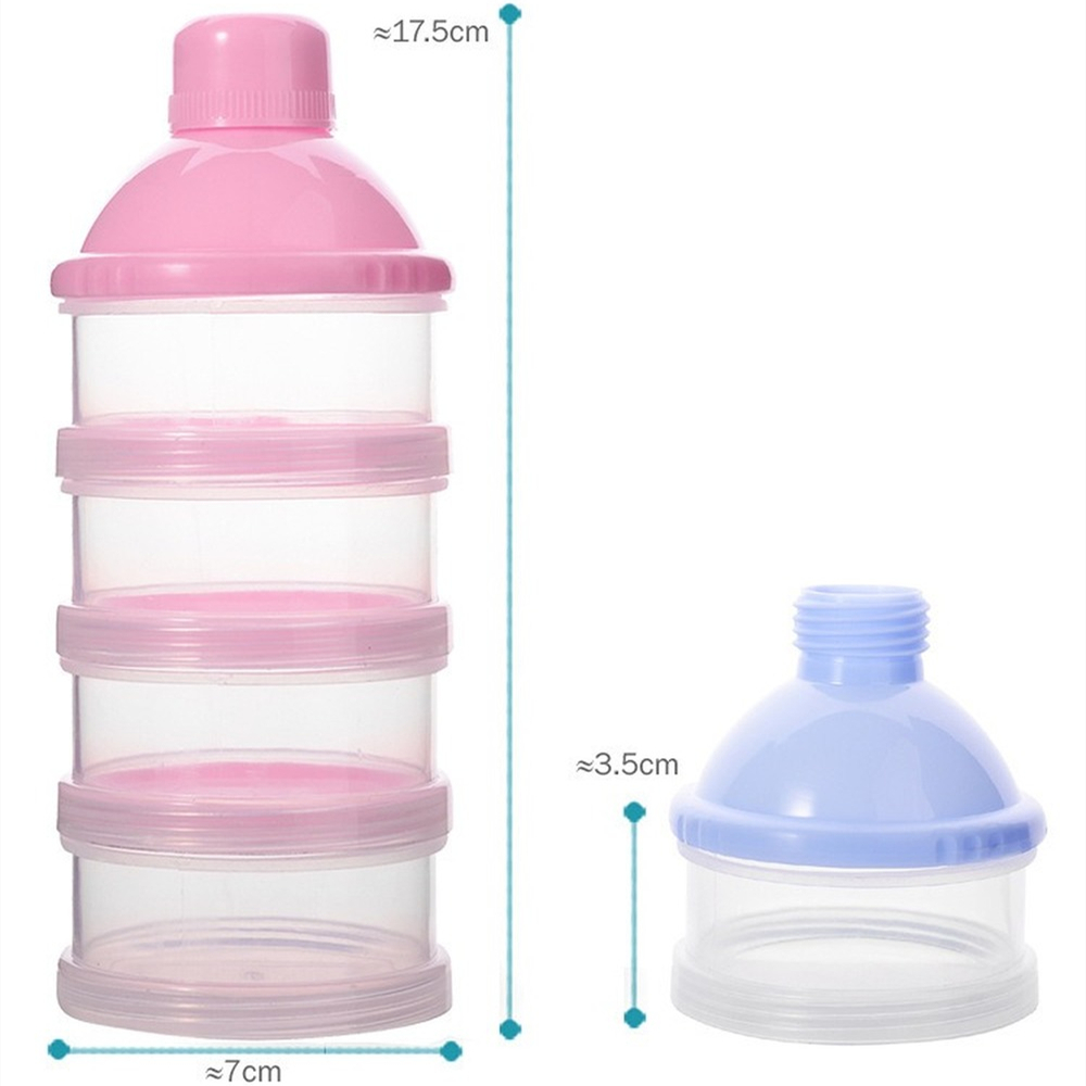 กล่องแบ่งนมผงแบบพกพา กล่องเก็บ - Baby Food Ideas บทวิจารณ์และราคา